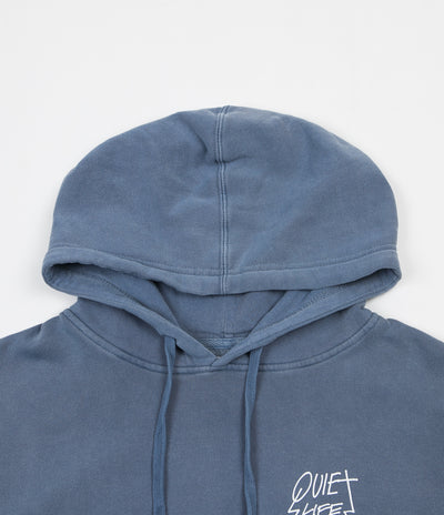 The Quiet Life Metal Pigment Dyed Hoodie - Slate Pigment Dye