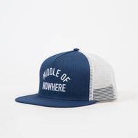 The Quiet Life Middle Of Nowhere Trucker Cap - Navy thumbnail