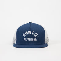 The Quiet Life Middle Of Nowhere Trucker Cap - Navy thumbnail