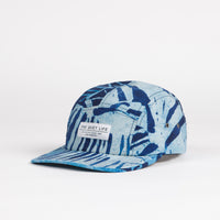 The Quiet Life Monoprint 5 Panel Cap - Blue thumbnail