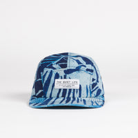 The Quiet Life Monoprint 5 Panel Cap - Blue thumbnail