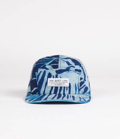 The Quiet Life Monoprint 5 Panel Cap - Blue