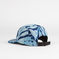 The Quiet Life Monoprint 5 Panel Cap - Blue thumbnail