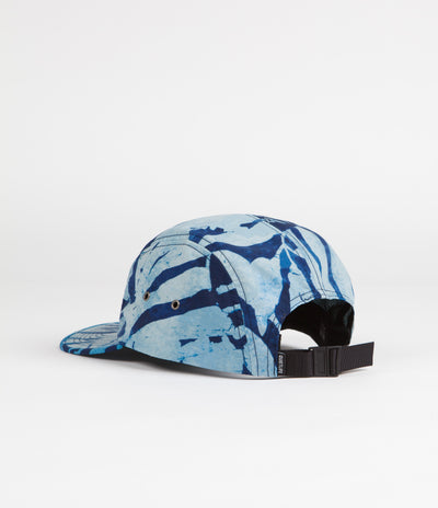 The Quiet Life Monoprint 5 Panel Cap - Blue