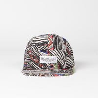 The Quiet Life Motley 5 Panel Camper Cap - Multi thumbnail