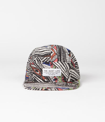 The Quiet Life Motley 5 Panel Camper Cap - Multi