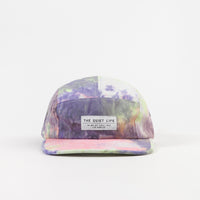 The Quiet Life Neon Tie Dye 5 Panel Camper Cap - Tie Dye thumbnail