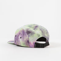 The Quiet Life Neon Tie Dye 5 Panel Camper Cap - Tie Dye thumbnail