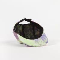 The Quiet Life Neon Tie Dye 5 Panel Camper Cap - Tie Dye thumbnail