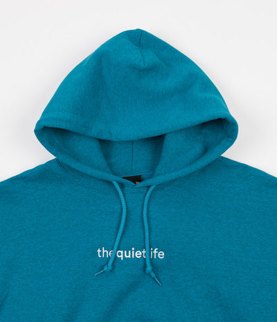 The Quiet Life Origin Embroidered Hoodie - Blue