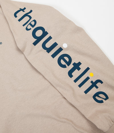 The Quiet Life Origin Rainbow Long Sleeve T-Shirt - Sand