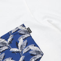 The Quiet Life Palm Pocket Premium T-Shirt - White thumbnail