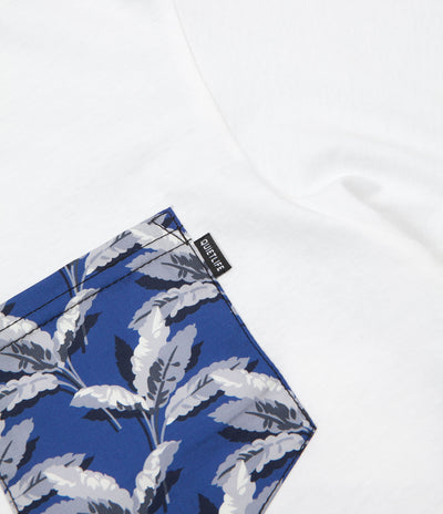 The Quiet Life Palm Pocket Premium T-Shirt - White