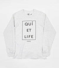 The Quiet Life Paris Long Sleeve T-Shirt - Ash Heather