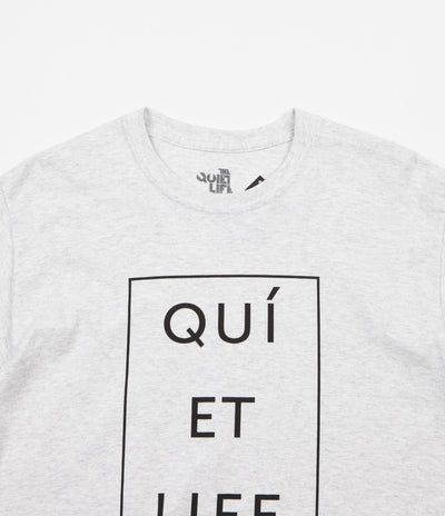 The Quiet Life Paris Long Sleeve T-Shirt - Ash Heather