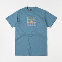 The Quiet Life Peace Block T-Shirt - Slate thumbnail