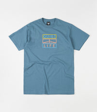 The Quiet Life Peace Block T-Shirt - Slate