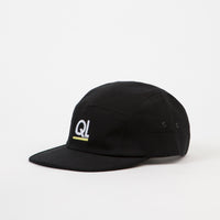 The Quiet Life Periodic 7 Panel Cap - Black thumbnail