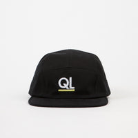 The Quiet Life Periodic 7 Panel Cap - Black thumbnail