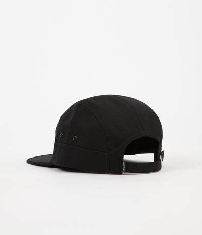 The Quiet Life Periodic 7 Panel Cap - Black