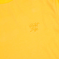 The Quiet Life Racing Stripe Long Sleeve T-Shirt - Gold thumbnail