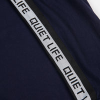 The Quiet Life Racing Stripe Long Sleeve T-Shirt - Navy thumbnail