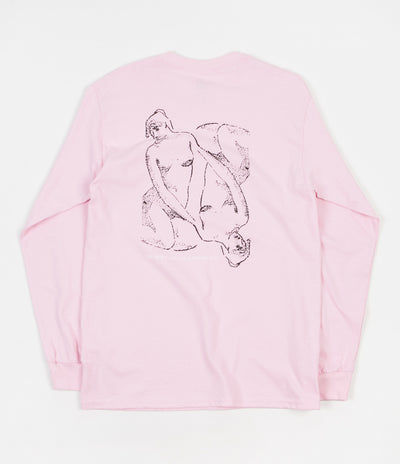 The Quiet Life Reflective Long Sleeve T-Shirt - Pink