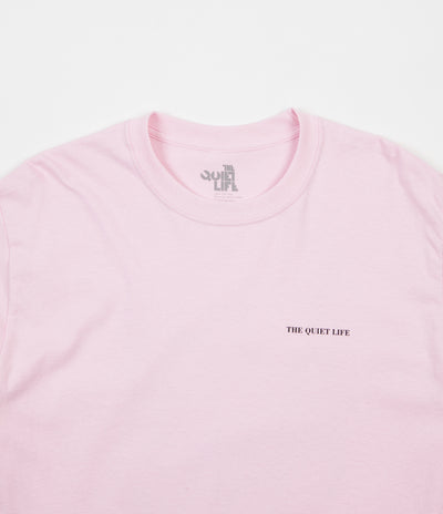 The Quiet Life Reflective Long Sleeve T-Shirt - Pink