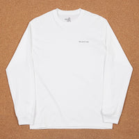 The Quiet Life Reflective Long Sleeve T-Shirt - White thumbnail