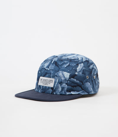 The Quiet Life Rose 5 Panel Camper Cap - Rose / Solid