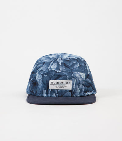 The Quiet Life Rose 5 Panel Camper Cap - Rose / Solid