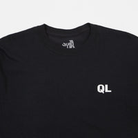 The Quiet Life Rose Long Sleeve T-Shirt - Black thumbnail