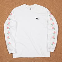 The Quiet Life Rose Long Sleeve T-Shirt - White thumbnail