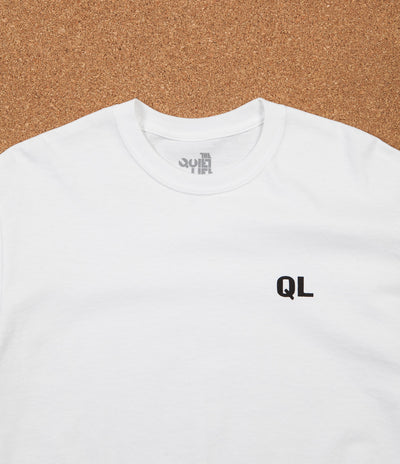 The Quiet Life Rose Long Sleeve T-Shirt - White