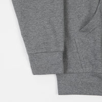 The Quiet Life Script Hoodie - Heather Grey thumbnail