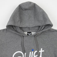 The Quiet Life Script Hoodie - Heather Grey thumbnail