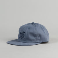 The Quiet Life Script Polo Cap - Blue thumbnail