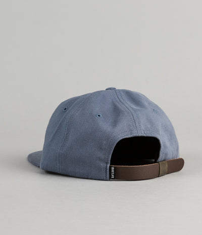 The Quiet Life Script Polo Cap - Blue