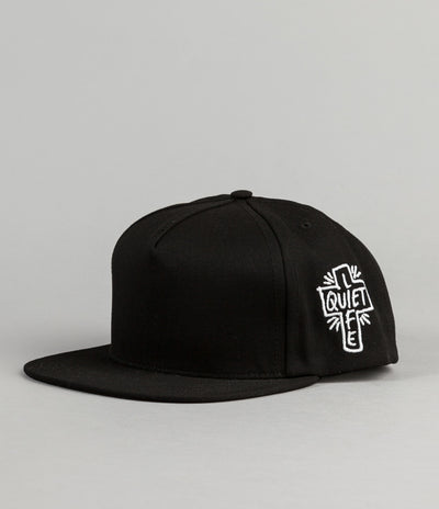 The Quiet Life Sharpie Snapback Cap - Black