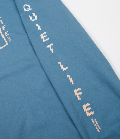 The Quiet Life Shatter Long Sleeve T-Shirt - Slate