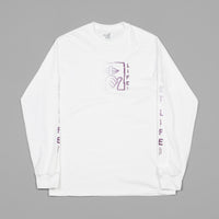 The Quiet Life Shatter Long Sleeve T-Shirt - White thumbnail