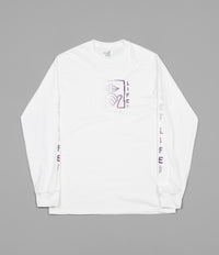 The Quiet Life Shatter Long Sleeve T-Shirt - White