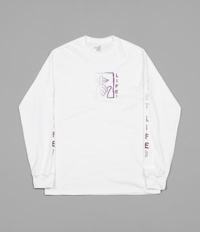 The Quiet Life Shatter Long Sleeve T-Shirt - White