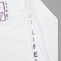 The Quiet Life Shatter Long Sleeve T-Shirt - White thumbnail