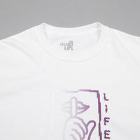 The Quiet Life Shatter Long Sleeve T-Shirt - White thumbnail