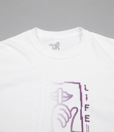 The Quiet Life Shatter Long Sleeve T-Shirt - White