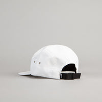 The Quiet Life Slant 5 Panel Cap - White thumbnail