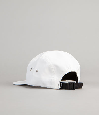 The Quiet Life Slant 5 Panel Cap - White