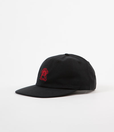 The Quiet Life Smoking Girl Polo Cap - Black