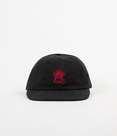 The Quiet Life Smoking Girl Polo Cap - Black